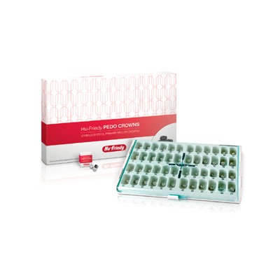 Hu-Friedy Stainless Steel Primary Molar Crowns