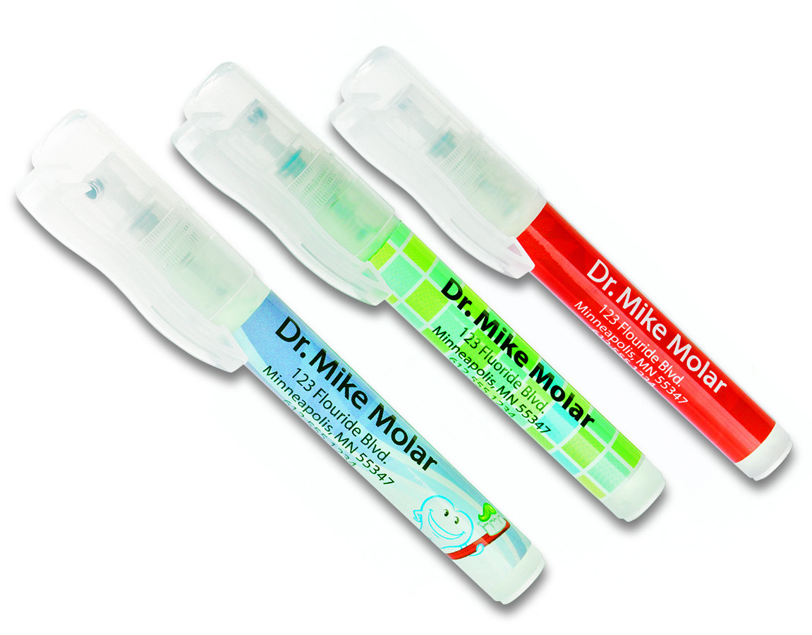 Personalized Hand Sanitizer Spray Sticks Quantum Labs Incorporated