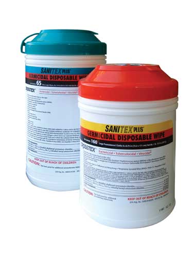Crosstex Sanitex Plus Wipes